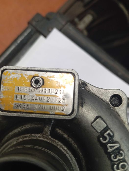 Turbo como novo para motor Renault 1.5 DCI K9K