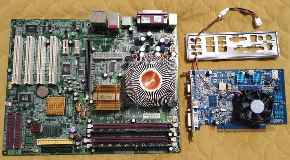 Płyta główna Epox EP-5EPA+ rev. 1.1 Pentium 4 LGA775, Radeon X700Pro