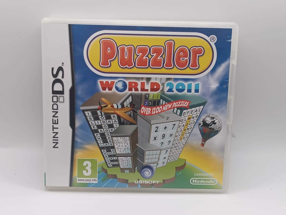 Gra nintendo DS Puzzler World 2011 Nintendo DS pudełkowa