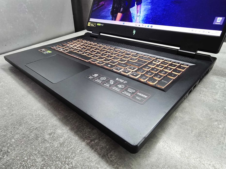Ігровий Acer 17 Nitro RTX 4060/Ryzen 7/1Tb/16Gb DDR5