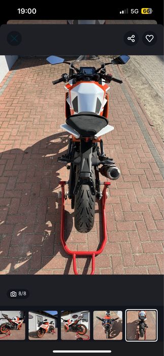 KTM RC 125  mały przebieg