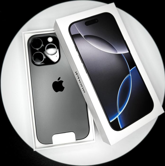 Apple Iphone 16 PRO 128gb black ESIM open box bat 100% gw apple