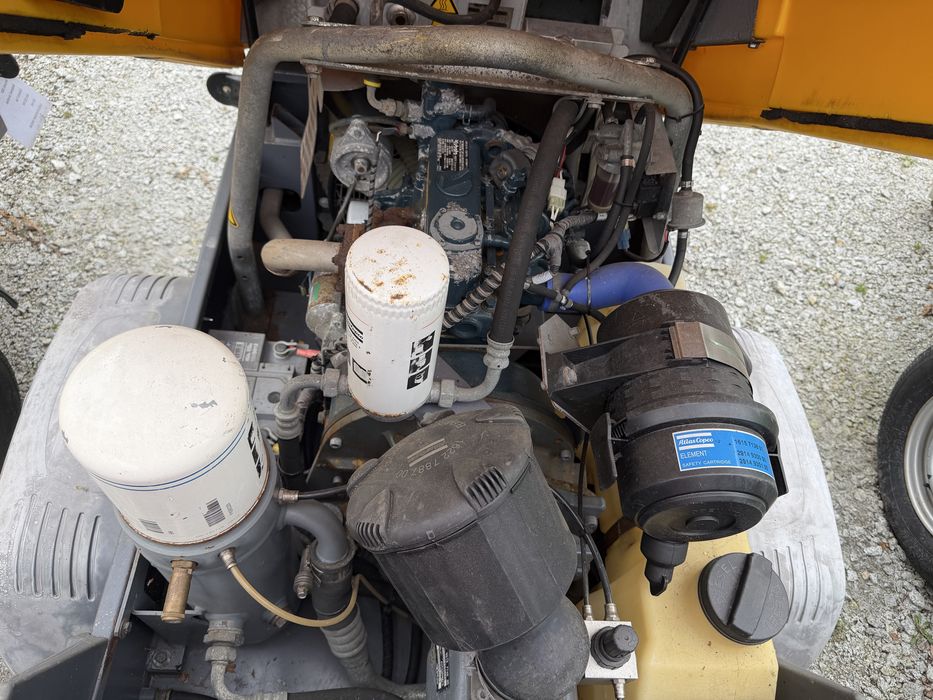 Kompresor sprężarka ATLAS COPCO XAS 48 rok 2018 rejestracja