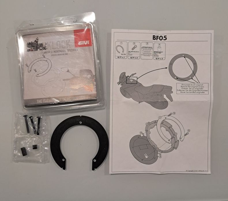 Givi BF05 tanklock tanklocked