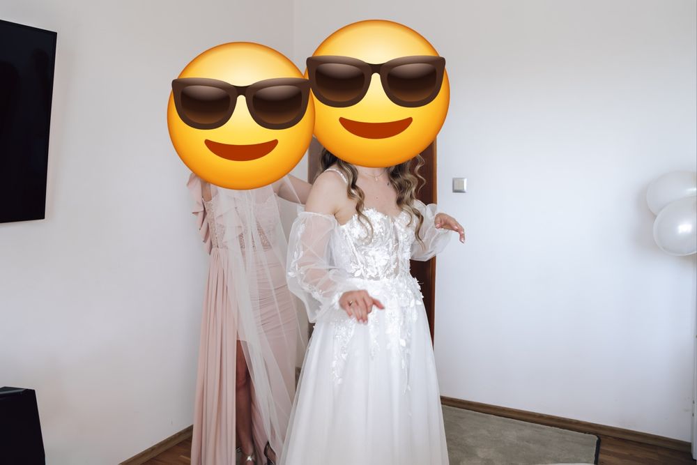 Suknia ślubna biała