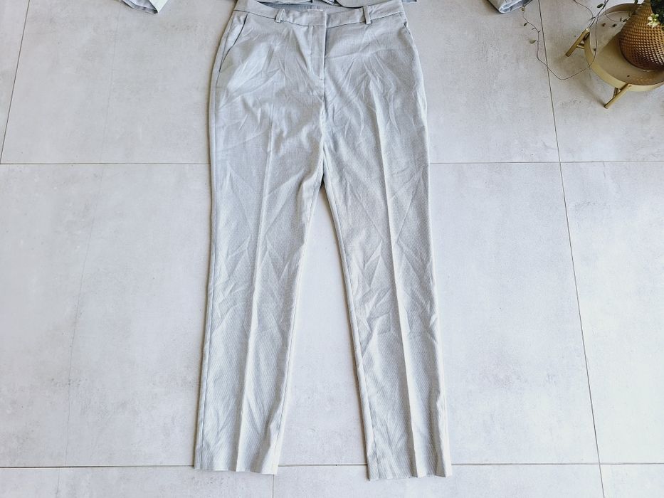 Elegancki garnitur set komplet H&M  marynarka spodnie chinosy eleganck