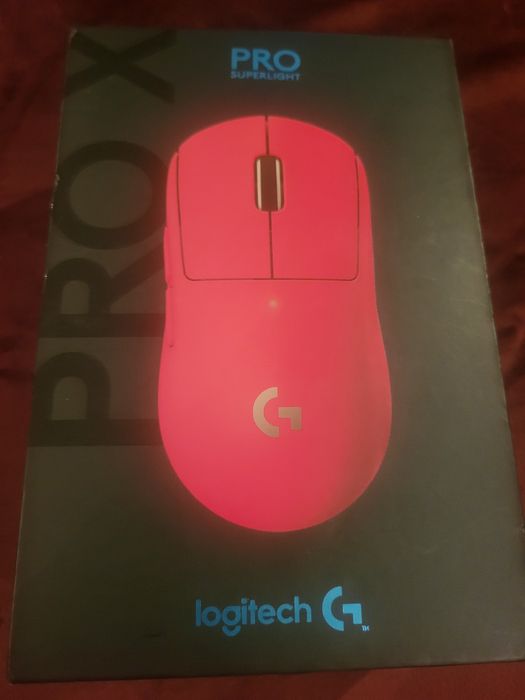 Rato Gaming Logitech G PRO X Superlight Wireless (Magenta / Rosa)