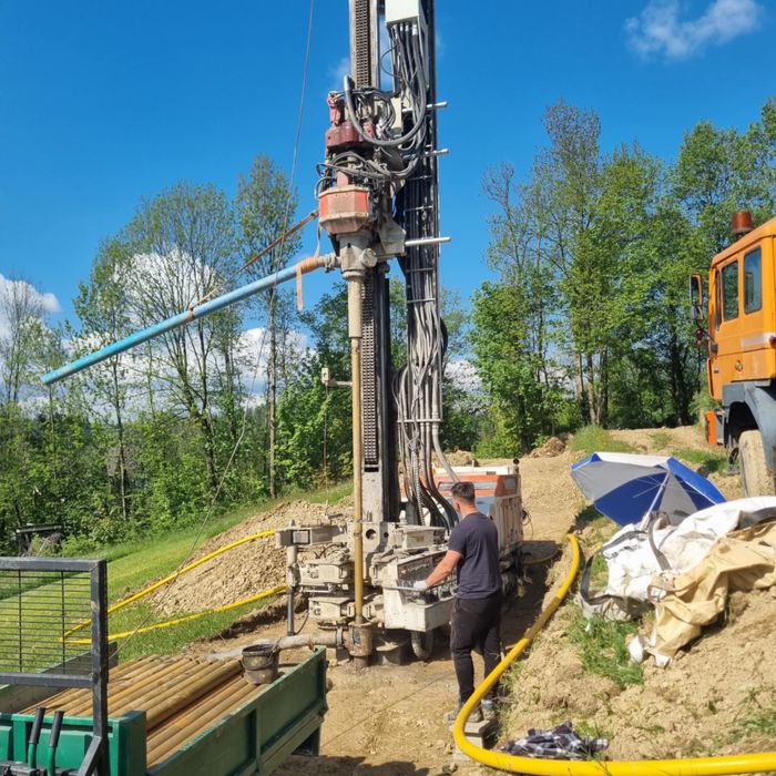 Studnie głębinowe, pompy ciepła