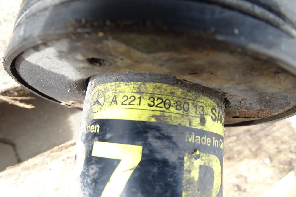 MERCEDES CL W216  S KLASA W221 AMORTYZATOR ABC PRAWY PRZOD SACHS 2213208013