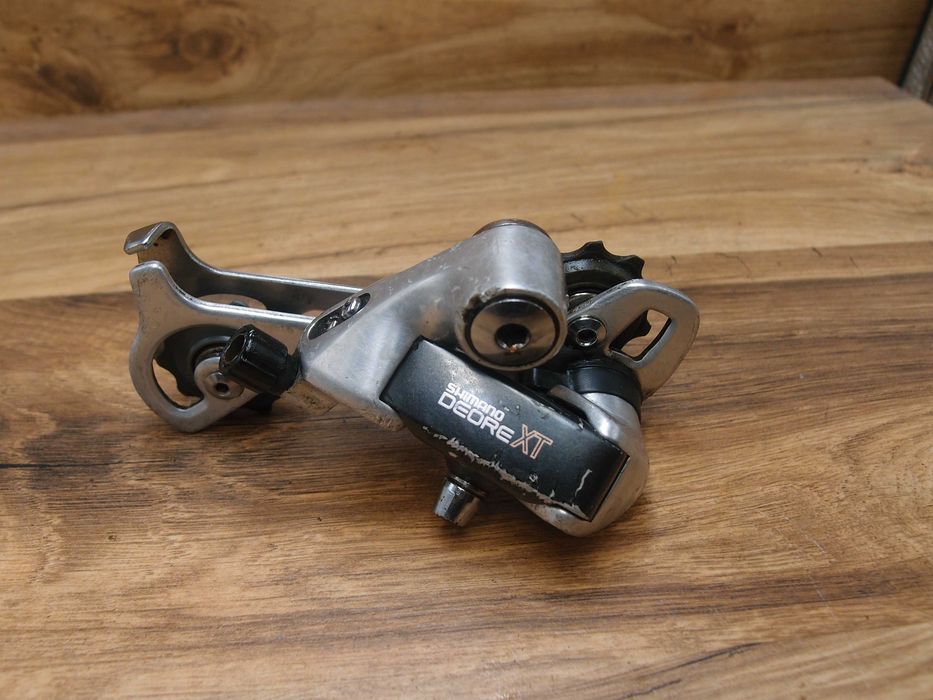 tylna przerzutka Shimano  Deore XT FD-m735 VIA Japan długi wózek 7 rz
