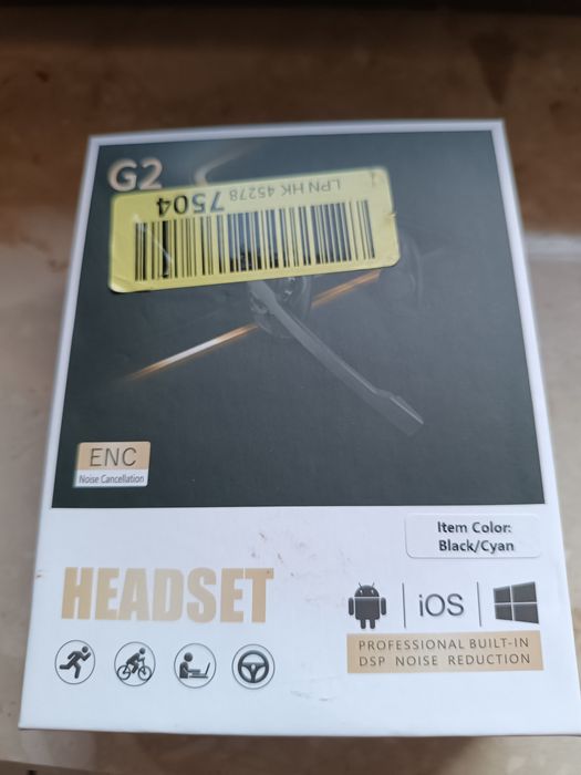 Słuchawki otwarte Bluetooth Open-Ear Air Conduction Headset G2