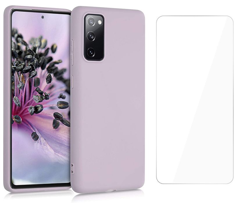 Etui Icon Do Galaxy S20 Fe Violet + Szkło Ochronne