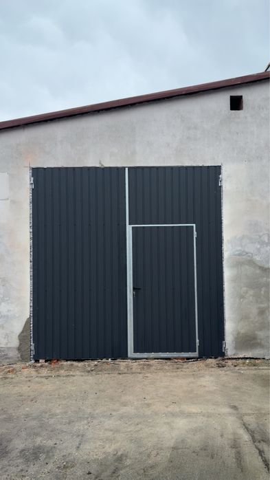 Solidne bramy do budynku gospodarczego-wykonanie na zamowienie