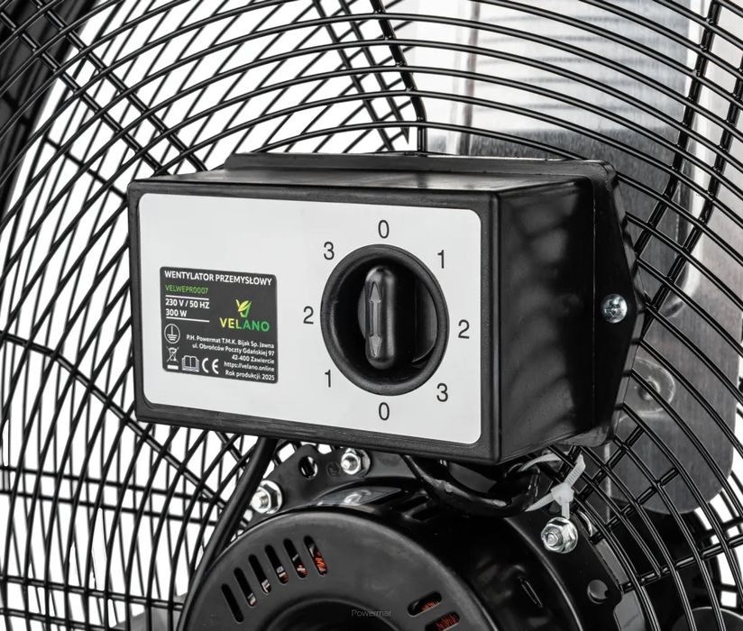 Wentylator przemysłowy Velano 300W 61cm