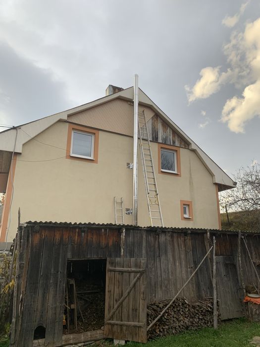 Монтаж димоходів, пічок , каміну.