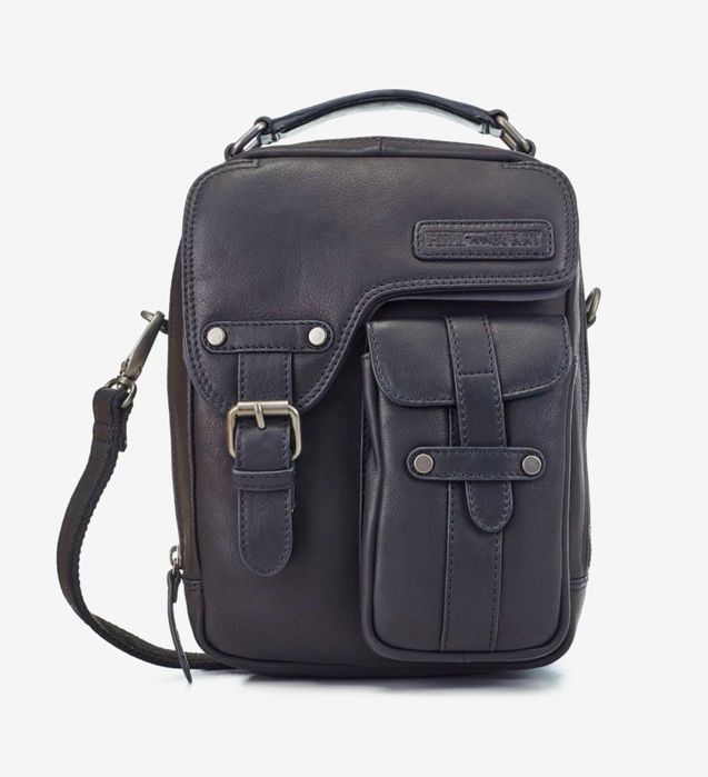 Hill Burry барсетка большая Мужская сумка с ручкой Сумка мужская кожа