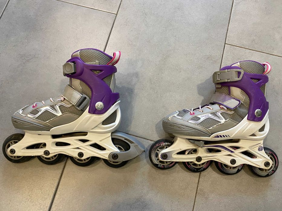 Rolki dla dziewczynki Oxelo rozm. 29-32