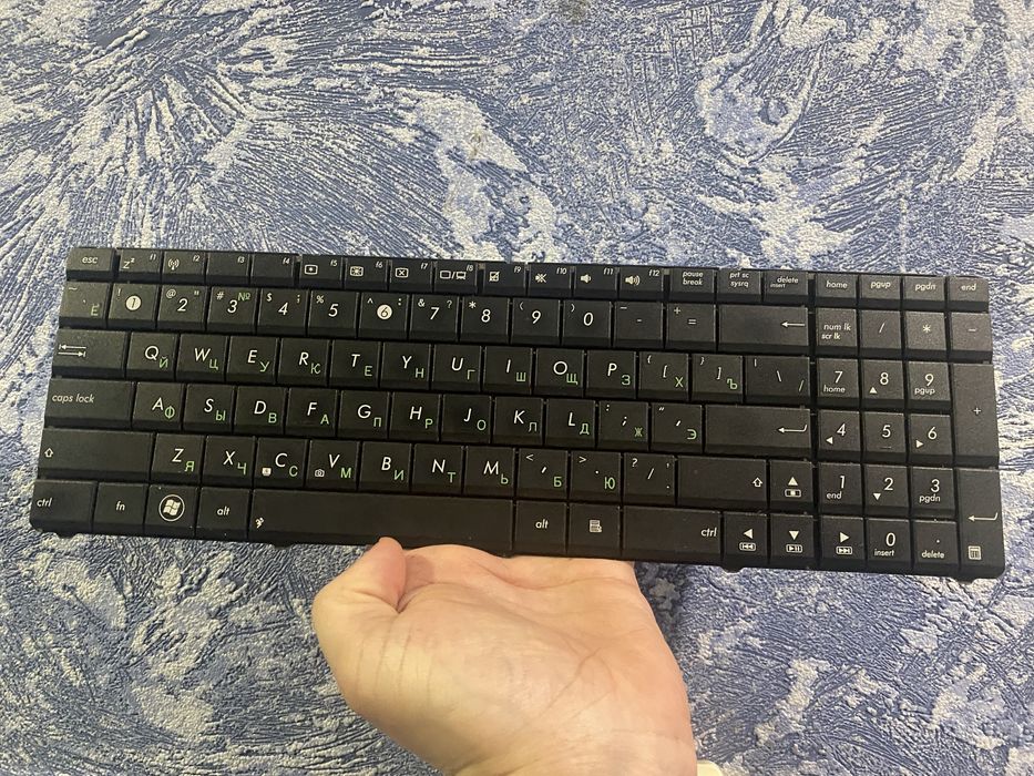 Клавіатура ноутбука asus a52 на запчастини