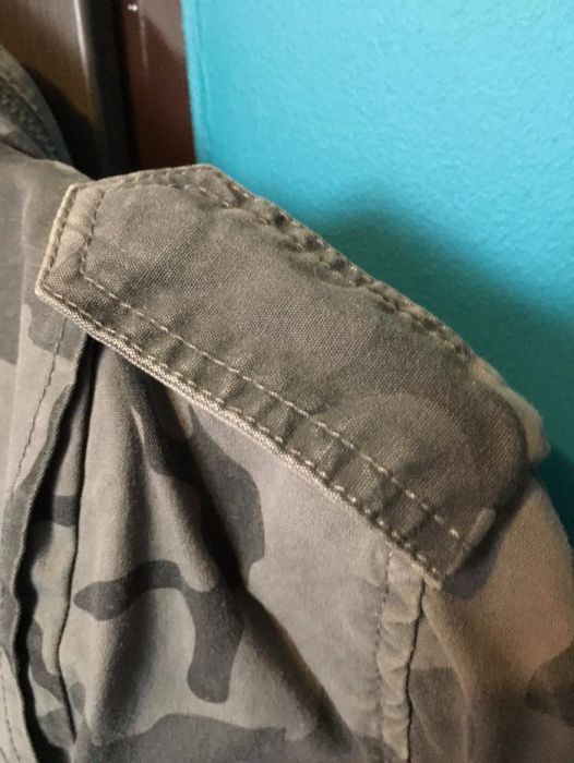 Zielona Wojskowa kurtka wiosenna parka płaszcz Frieda&Freddies M 38