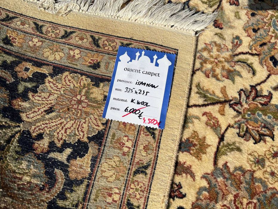 Kaszmirowy dywan perski Ispahan 325x245 galeria 26 tys