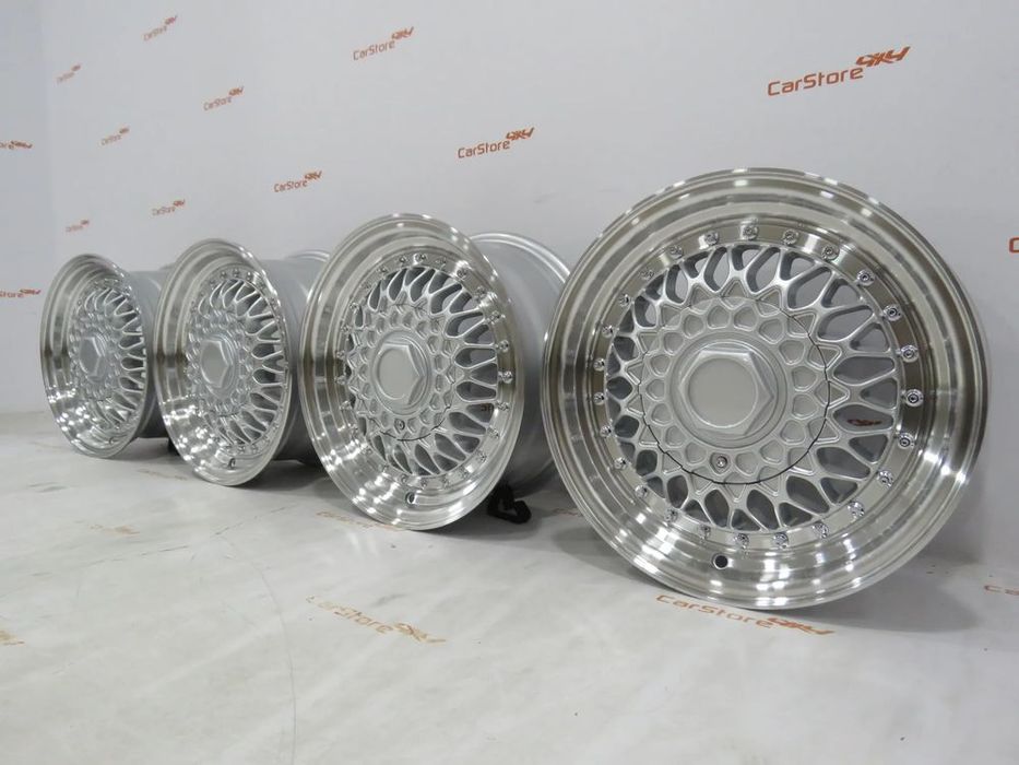 Jantes look BBS RS 14 x 6.5 et 30 4x100 + 4x108