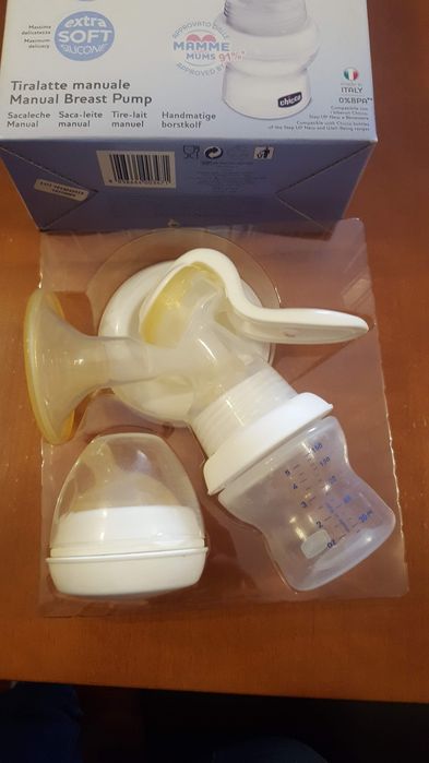 Bomba de tirar leite manual da Chicco