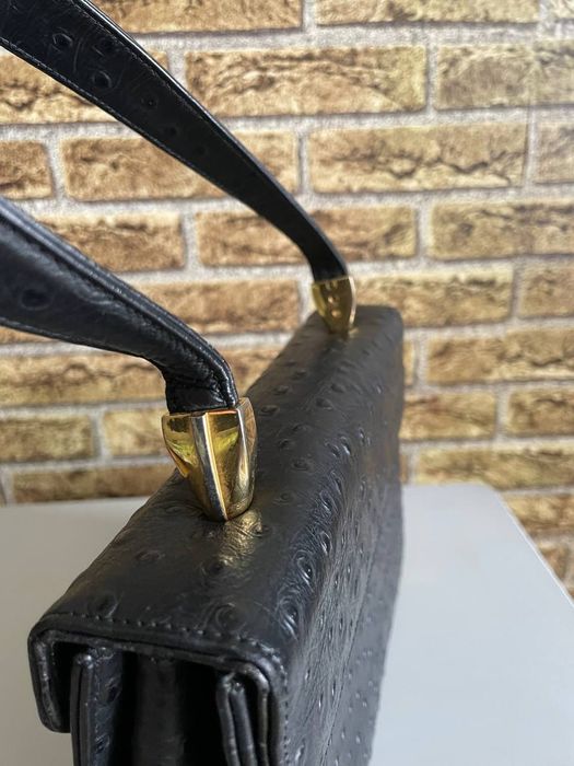 Givenchy 1960 роки сумка вінтаж страус