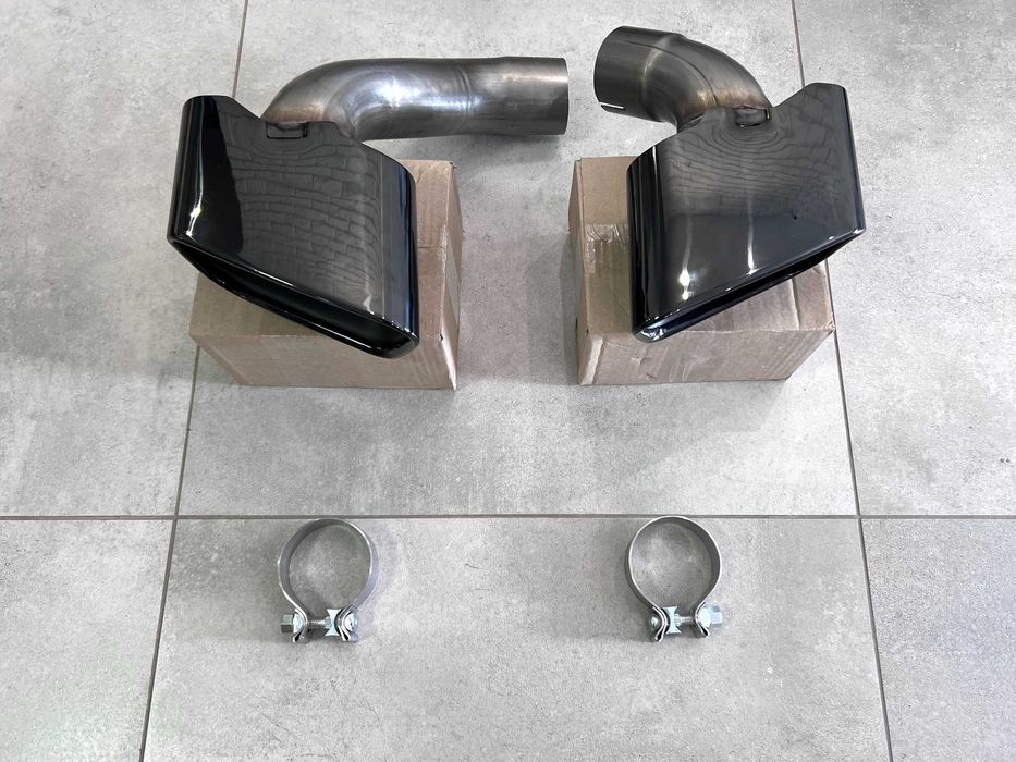 Насадки BMW X5 F15 X6 F16 M Paket на выхлоп бмв х5 х6 ф15 ф16 13-18