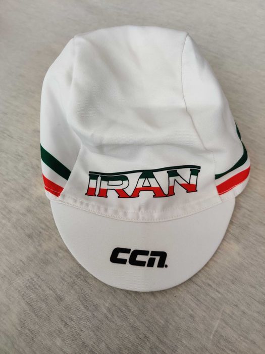 Czapka kolarska Iran na rower rowerowa bike nowa CCN