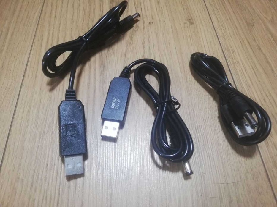 Кабель перехідник живлення роутера / модему 12V/9V/5V