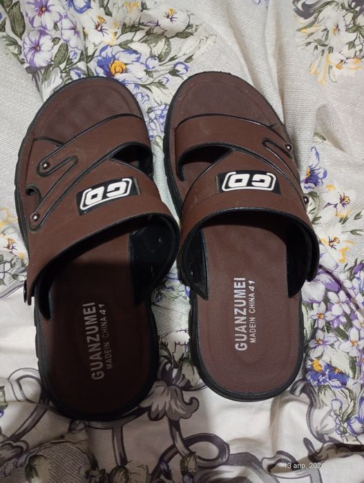 Мужские шлепанцы (пантолеты) GUANZUMEI — размер 41