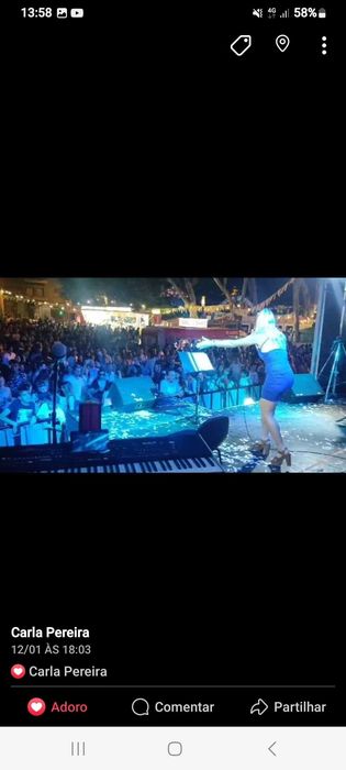 Cantora para eventos - Voz marcante e repertório variado