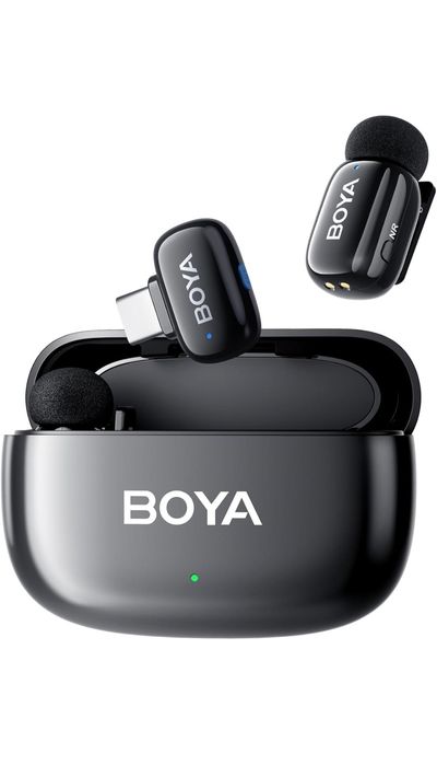 Петличний бездротовий мікрофон Boya Mini для iPhone та Android