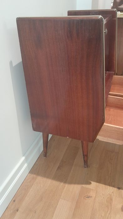 Consola vintage - anos 70 - 2 gavetas