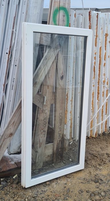 OKNA KacprzaK Witryna 60x124 FIX Używany PCV Lider Okna OLX