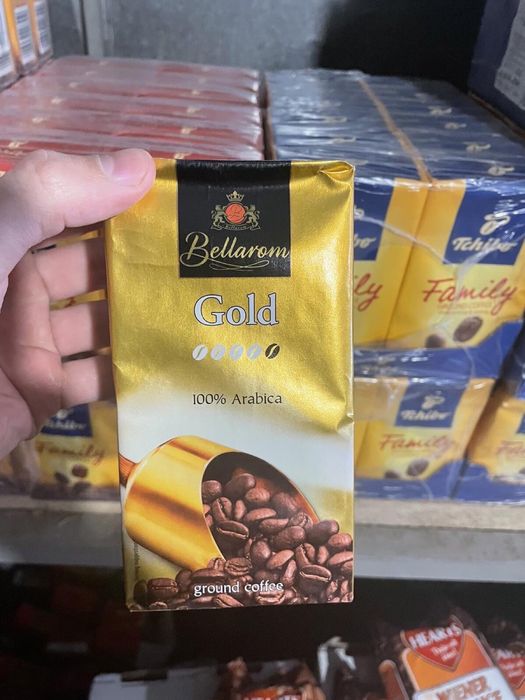 Молота кава Белларом Голд 250 грамм / молотый кофе Bellarom Gold