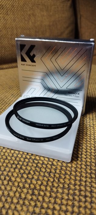 Zestaw filtrów K&F Concept NANO-K 72 mm – Black Diffusion 1/4 + 1/8 +