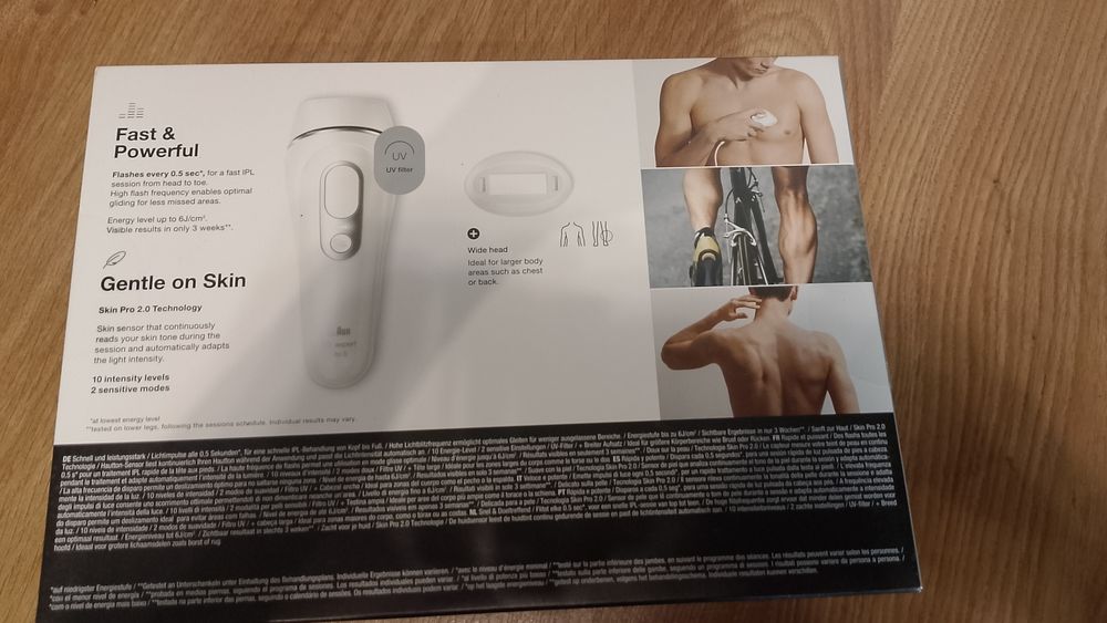Depilator Braun nowy