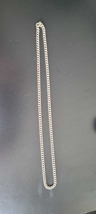 Srebrny łancuszek pancerka 50cm 22g p.925