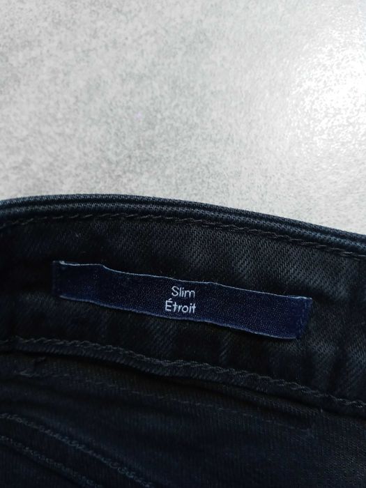 Męskie spodnie jeansowe Calvin Klein slim stretch W36 L 32