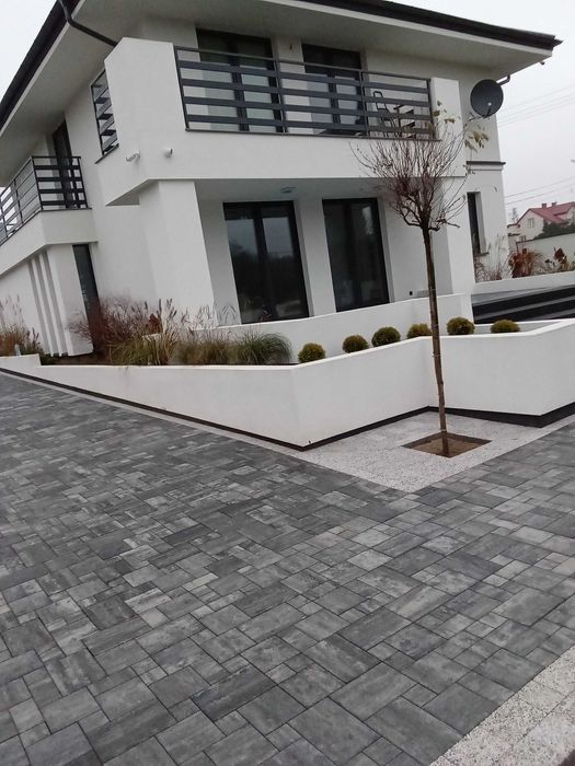 Układanie kostki brukowej,kompleksowo brukarstwo