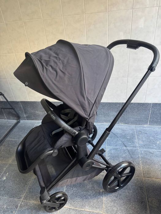 Cybex Priam III 3 в 1 Deep Black + автокрісло