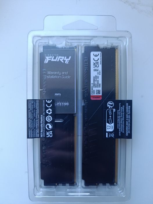Kingston Fury Beast DDR5 2x16Gb
Абсолютно нова