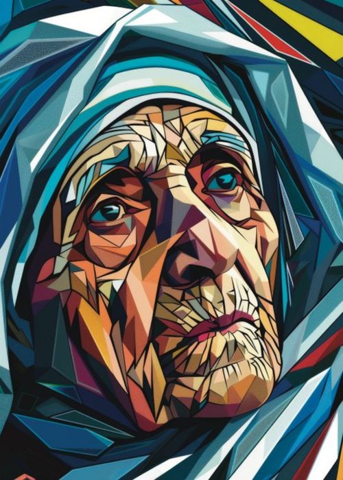 Madre teresa edição especial realista. (Apenas 3 cópias no mundo)