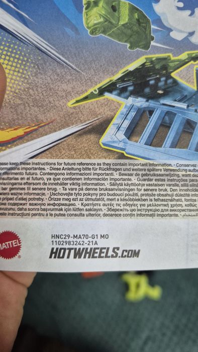 Hot Wheels Monster Trucks Kaskaderski Mega Wrex
