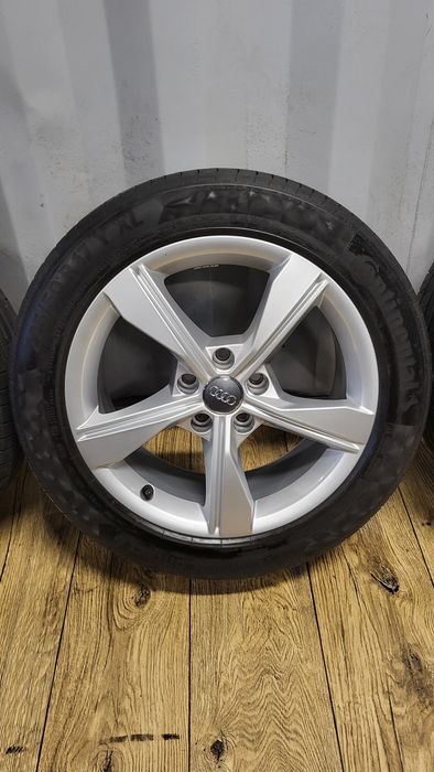 Alufelgi Audi S-line 17" 5x112 z oponami 225/50 R17 A4 B9 B8 A5 A6