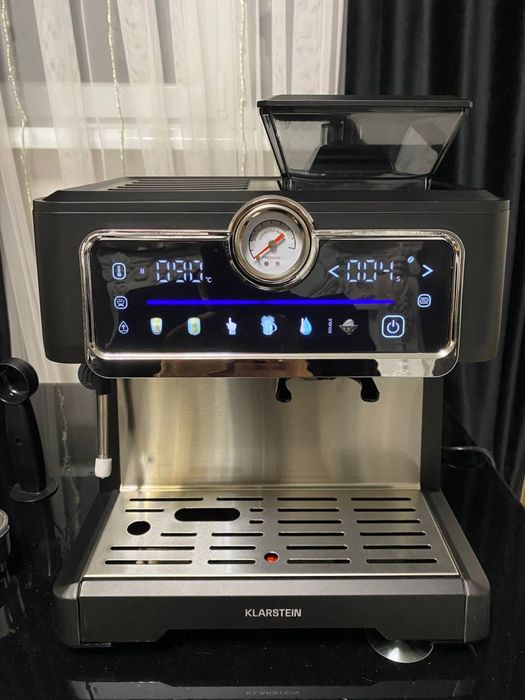 Кавоварка з млином з Німеччини Klarstein GrandPresso Touch 10046674