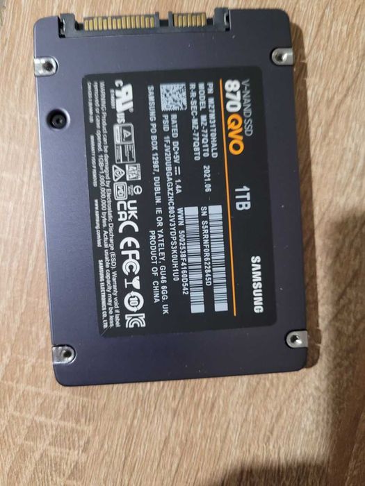ssd samsung qvo 870 - Купити електроніку - Ціни на OLX.ua