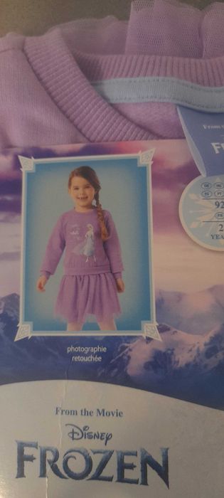 Vestido menina frozen