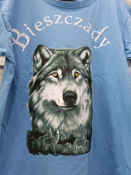 T-shirt bluzka z krótkim rękawem rozm. 122/128